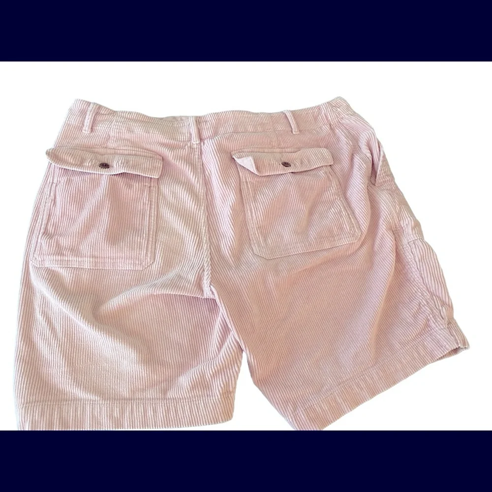 Todd Snyder Corduroy Flat Front Camp Shorts - Picture 3 of 3
